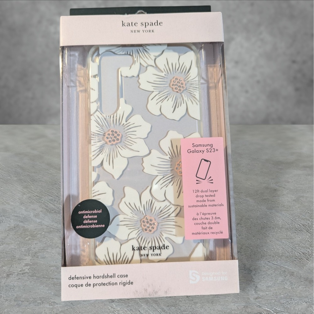 Kate Spade New York Defensive Case For‎ Samsung Galaxy S23+ Flower W4